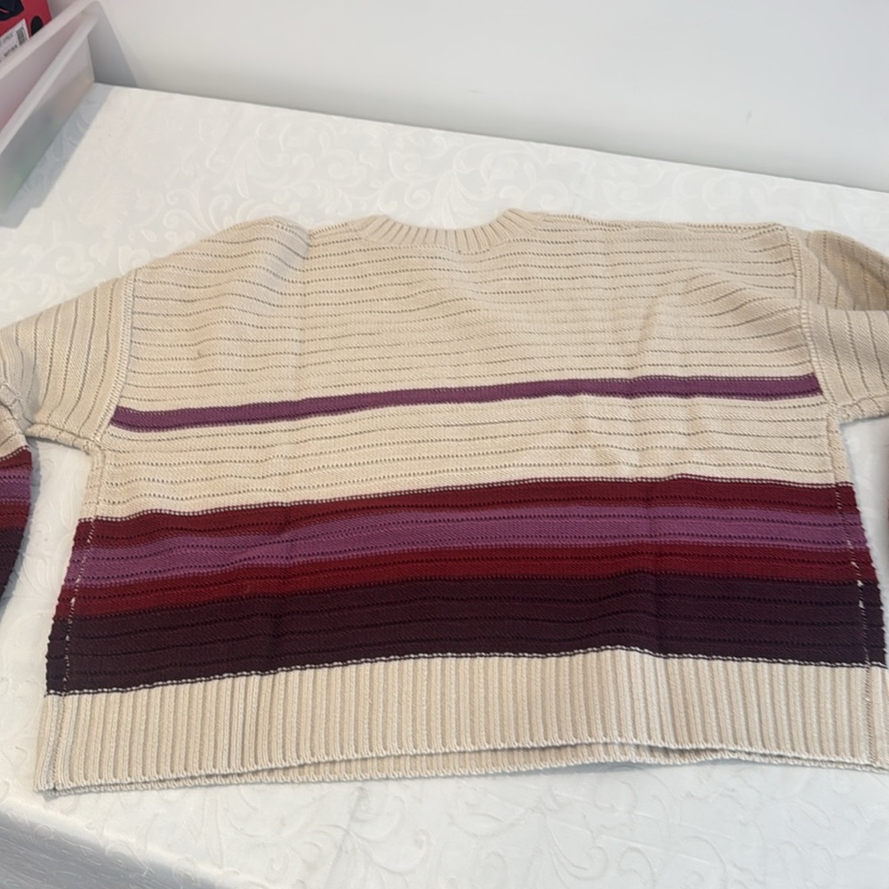 Splendid Jada Stripe Sweater. Ladies M - Picture 10 of 14